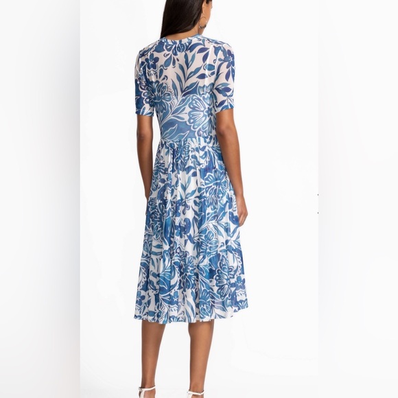 NWT Bethany Mesh Tiered Midi Dress. Medium. Just Lovely! - Picture 3 of 5